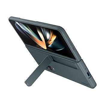 SAMSUNG - Galaxy Z Fold4 Standing Cover  グレー Amazon.com: SAMSUNG Galaxy Z Fold4 Standing Cover with S Pen